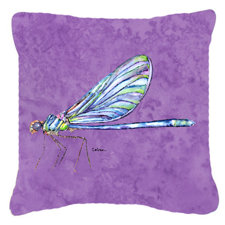 Best Dragonfly Indoor/Outdoor Throw Pillow