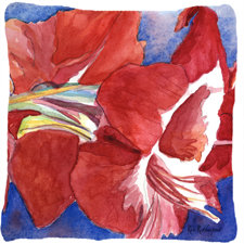 Cheap Amaryllis Indoor/Outdoor Throw Pillow Cheap Amaryllis Indoor/Outdoor Throw Pillow