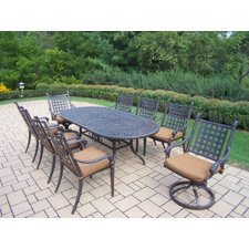 Looking for Vandyne Oval 9 Piece Dining Set with Cushions Looking for Vandyne Oval 9 Piece Dining Set with Cushions
