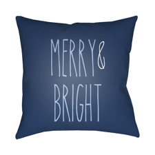 Comparison Merry & Bright Indoor/Outdoor Throw Pillow