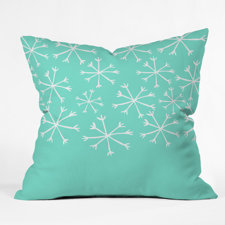 #1 Gilcrease Snowing Indoor/Outdoor Throw Pillow #1 Gilcrease Snowing Indoor/Outdoor Throw Pillow