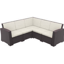 Comparison Vedder 4 Piece Sectional Seating Group with Cushions Comparison Vedder 4 Piece Sectional Seating Group with Cushions