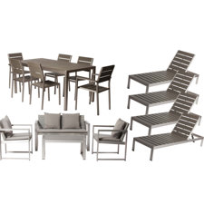 Comparison Murdoch 15 Piece Patio Set with Cushion Comparison Murdoch 15 Piece Patio Set with Cushion