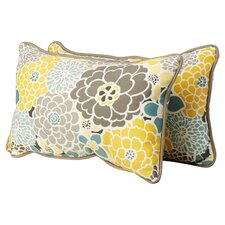  Delta Indoor/Outdoor Lumbar Pillow (Set of 2)  August Grove® 