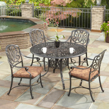 Coupon Kuna 5 Piece Dining Set with Cushions