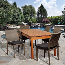 2017 Online Big Coppitt Key 7 Piece Dining Set With Cushions 2017 Online Big Coppitt Key 7 Piece Dining Set With Cushions