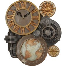  Oakland Gears Sculptural Wall Clock  Trent Austin Design® 