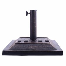  Cast Stone Free Standing Umbrella Base  Outsunny 