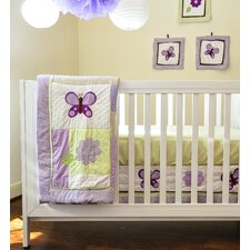  Lavender Butterfly 10 Piece Crib Bedding Set  Pam Grace Creations 