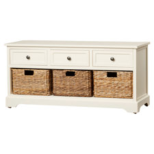 White Storage Benches You'll Love | Wayfair