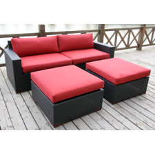 Best Scholtz 4 Piece Deep Seating Group with Cushion Best Scholtz 4 Piece Deep Seating Group with Cushion