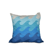 Read Reviews Golden Beach Deep Sea Geometric Outdoor Throw Pillow Read Reviews Golden Beach Deep Sea Geometric Outdoor Throw Pillow