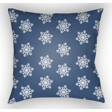 Looking for Snowflake Indoor/Outdoor Throw Pillow
