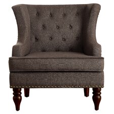  Jewel Tufted Wingback Club Chair  iNSTANT HOME 