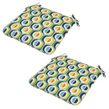 Lovely Laramie Outdoor Dining Chair Cushion (Set of 2) Lovely Laramie Outdoor Dining Chair Cushion (Set of 2)