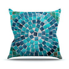 Reviews Circular by Sylvia Cook Outdoor Throw Pillow Reviews Circular by Sylvia Cook Outdoor Throw Pillow