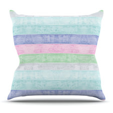 Read Reviews Beach Wood Pastel by Monika Strigel Outdoor Throw Pillow Read Reviews Beach Wood Pastel by Monika Strigel Outdoor Throw Pillow