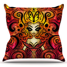 2017 Coupon She Devil Full by Mandie Manzano Outdoor Throw Pillow 2017 Coupon She Devil Full by Mandie Manzano Outdoor Throw Pillow