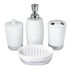  Arora 4-Piece Bathroom Accessory Set  Modona 