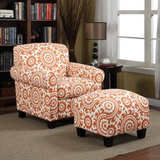  Clarke Arm Chair and Ottoman  Latitude Run 