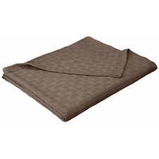  Basket Weave Cotton Blanket  Simple Luxury 