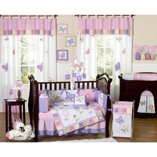  Butterfly 9 Piece Crib Bedding Set  Sweet Jojo Designs 