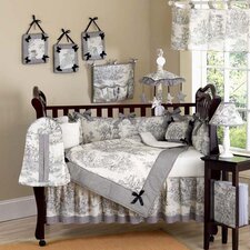  Toile 9 Piece Crib Bedding Set  Sweet Jojo Designs 