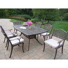 Reviews Oxford Mississippi Dining Set with Cushions