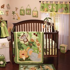  Jungle Babies 8 Piece Crib Bedding Set  NoJo 