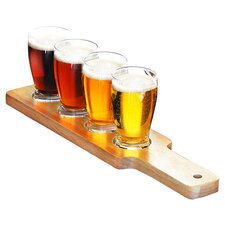  Personalized 5 Piece Beer Flight Sampler Set  Cathys Concepts 