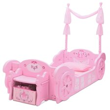  Disney Princess Carriage Twin Convertible Toddler Bed  Delta Children 