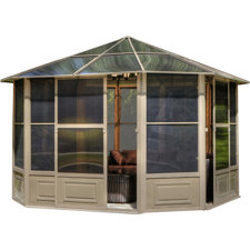  Four Season 12 Ft. W x 12 Ft. D Metal Permanent Gazebo  Gazebo Penguin 