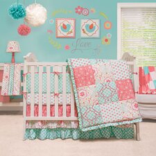  Mila 4 Piece Crib Bedding Set  The Peanut Shell 