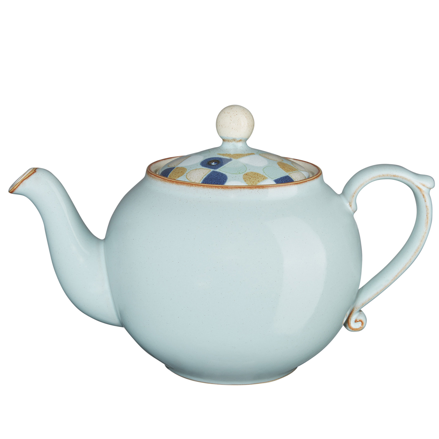 Denby Heritage Pavilion 1.5qt. Stoneware Teapot 745606550060 eBay