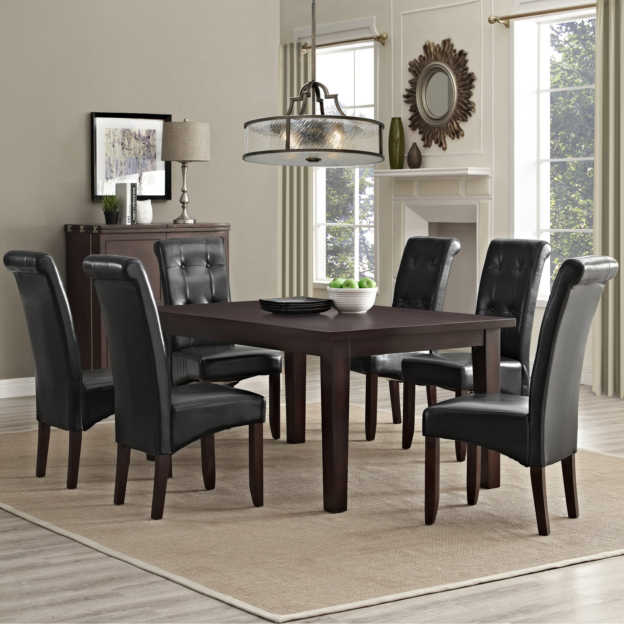 Simpli Home Cosmopolitan 7 Piece Dining Set Ebay Details About Simpli Home Cosmopolitan 7 Piece Dining Set