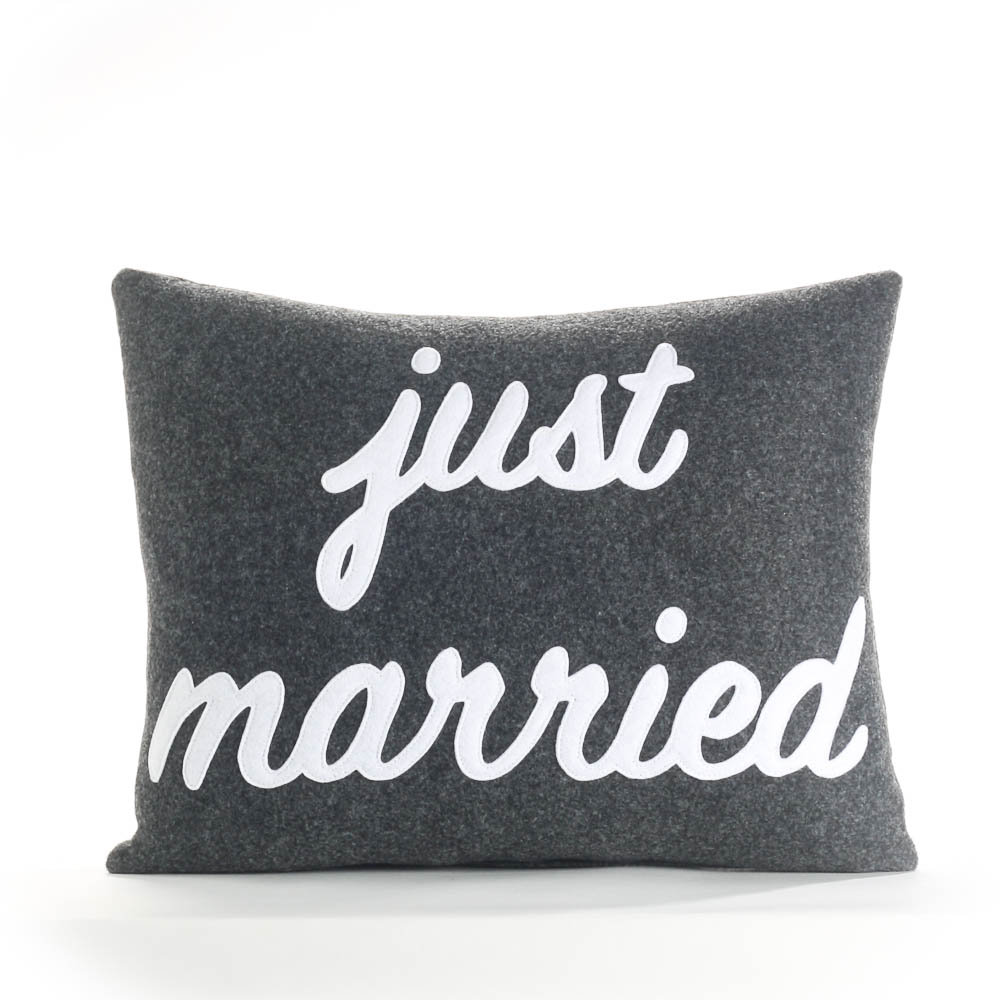 Alexandra Ferguson Just Married Canvas Lumbar Pillow Ebay