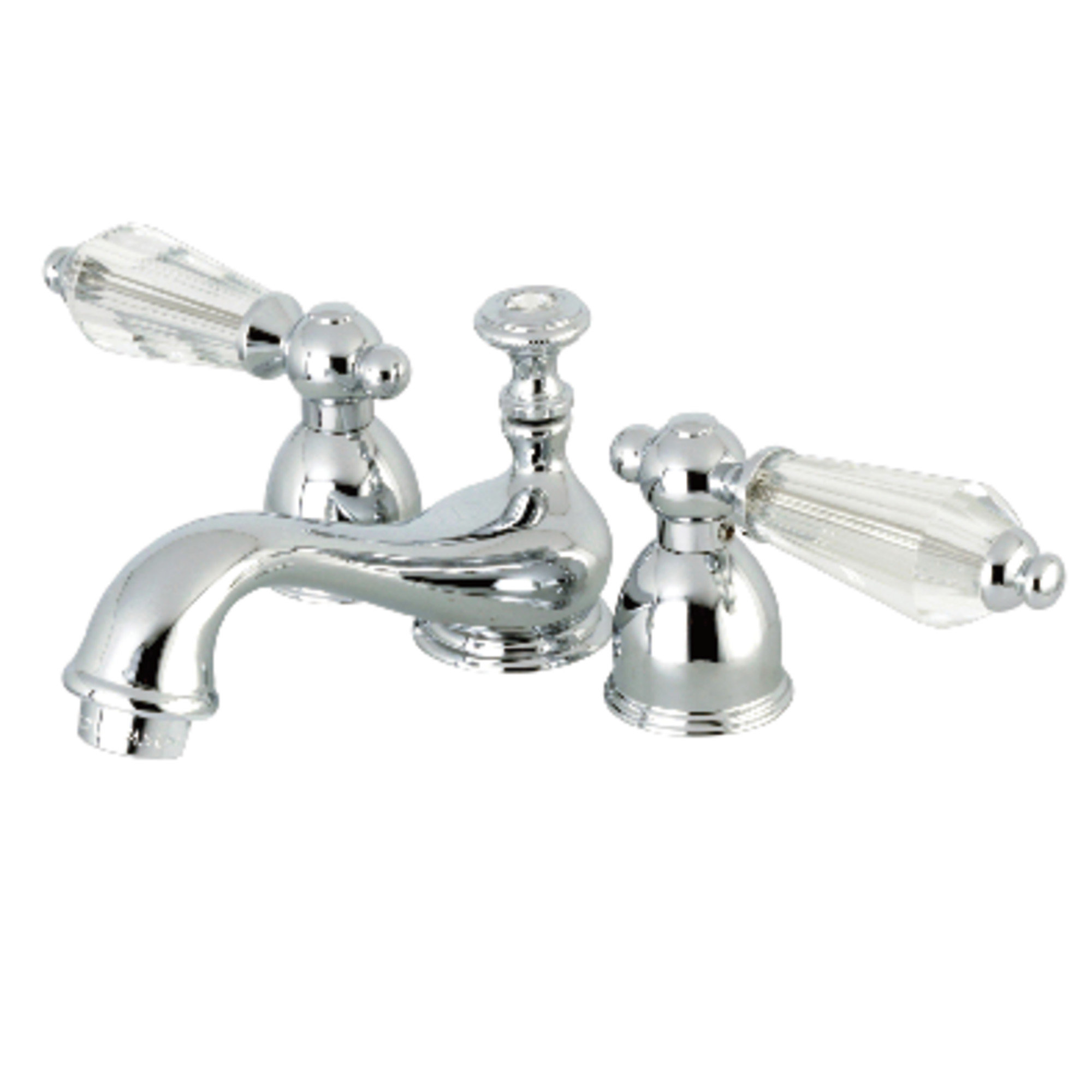 Kingston Brass Wilshire Eden Mini Widespread Bathroom Faucet With