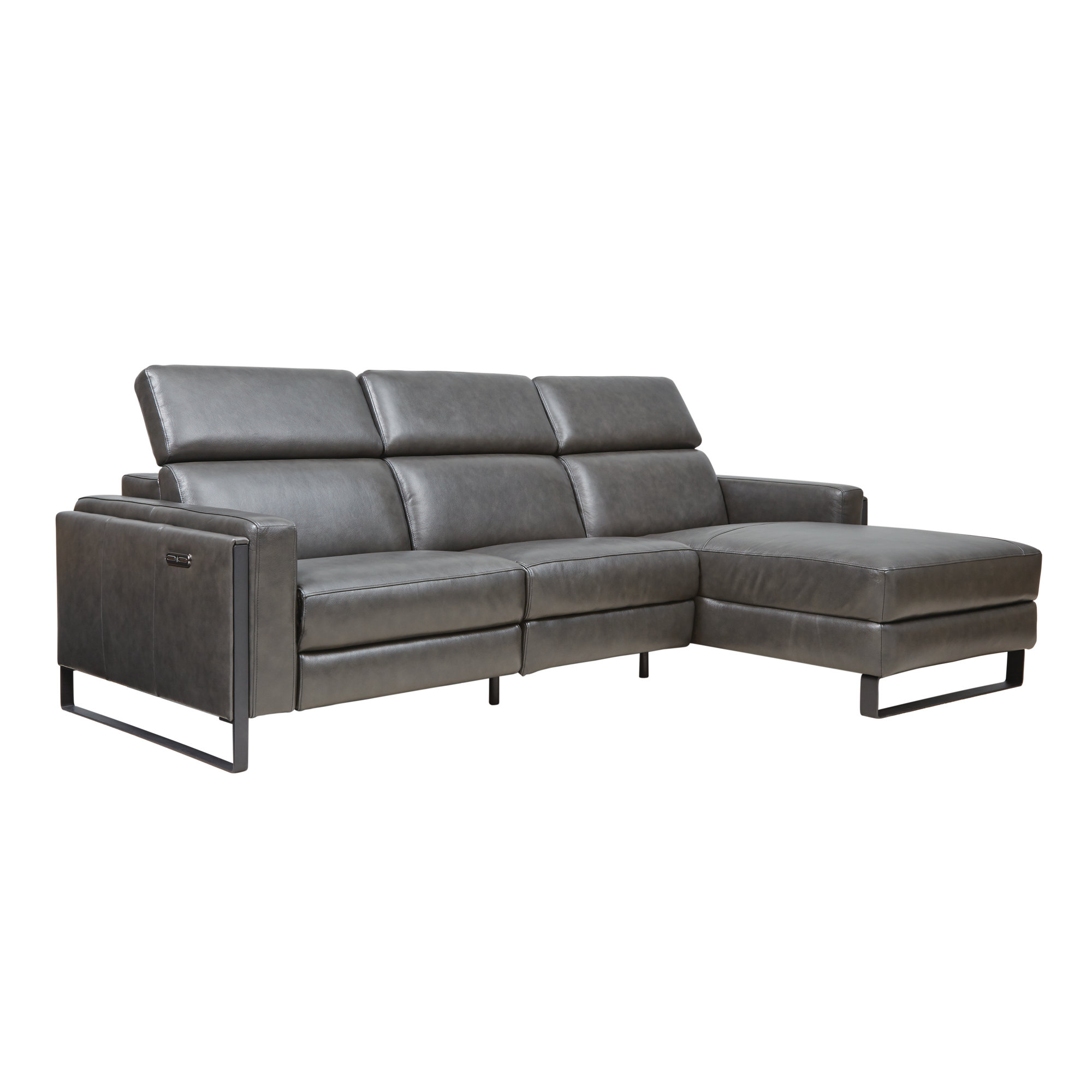 Southern Motion Starstruck Leather Reclining Sofa Chaise eBay