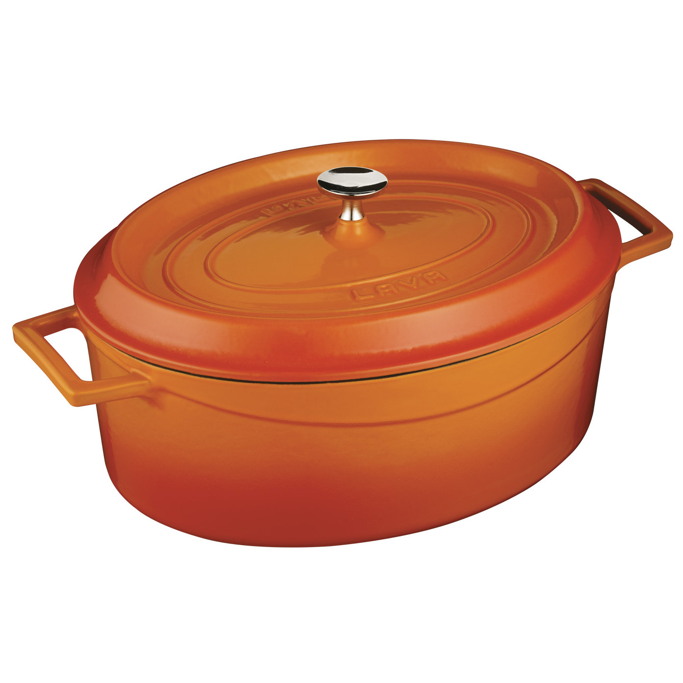 Lava Cookware Signature Cast Iron Oval Dutch Oven eBay