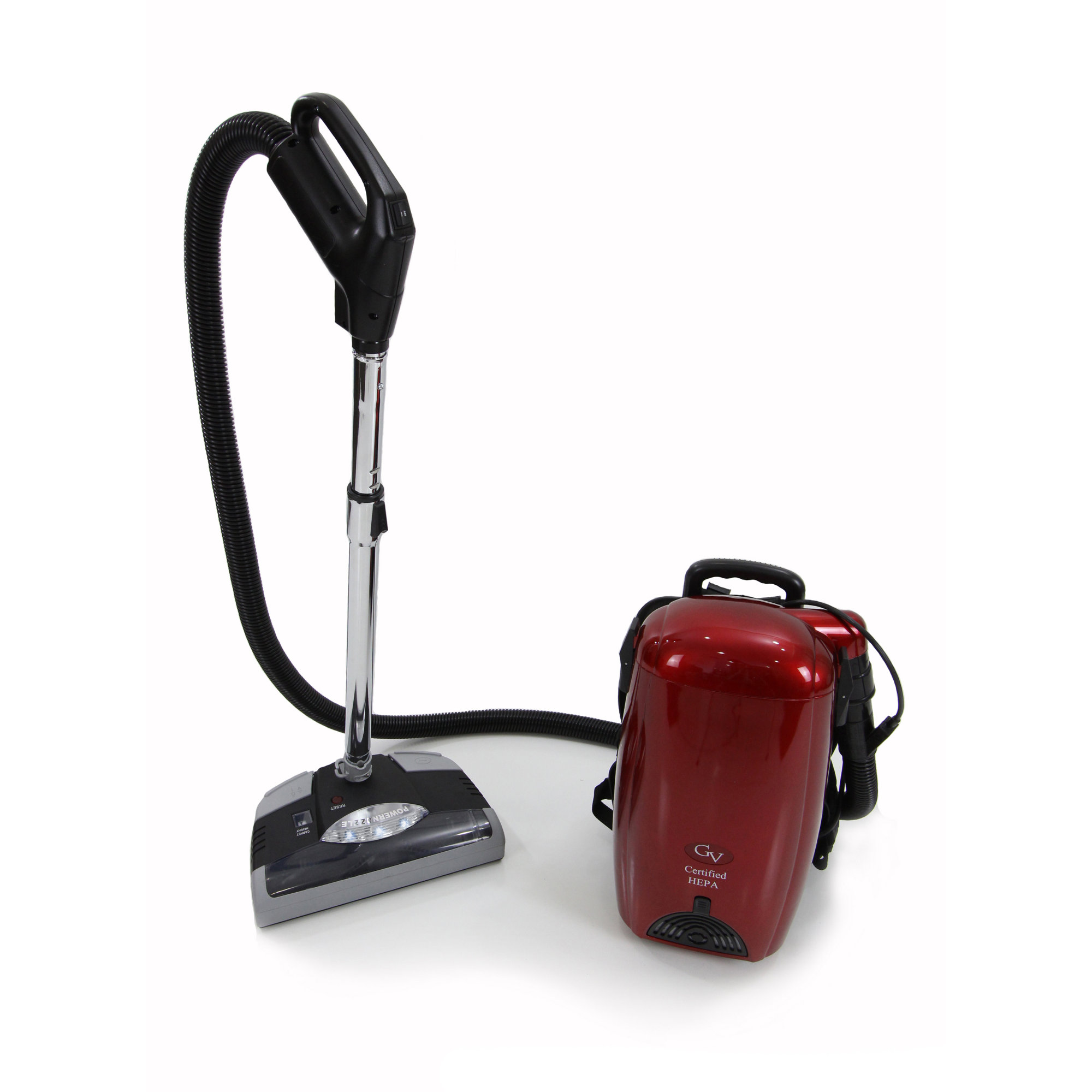 GV GV 8qt. Light Powerful HEPA BackPack Vacuum 689466849158 eBay