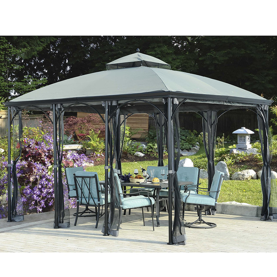 Sunjoy Somerset Gazebo Replacement Canopy 841057149171 eBay