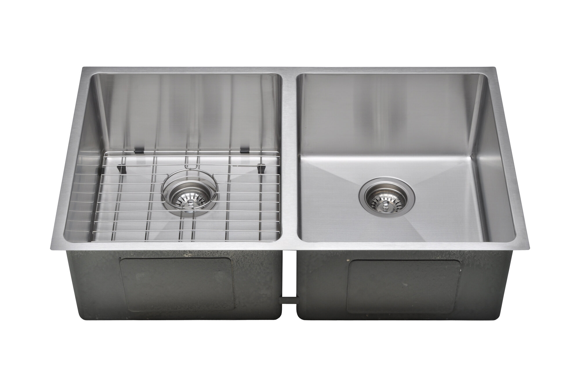 Wells Sinkware Chefs Series 33 X 19 Double Basin Undermount Kitchen