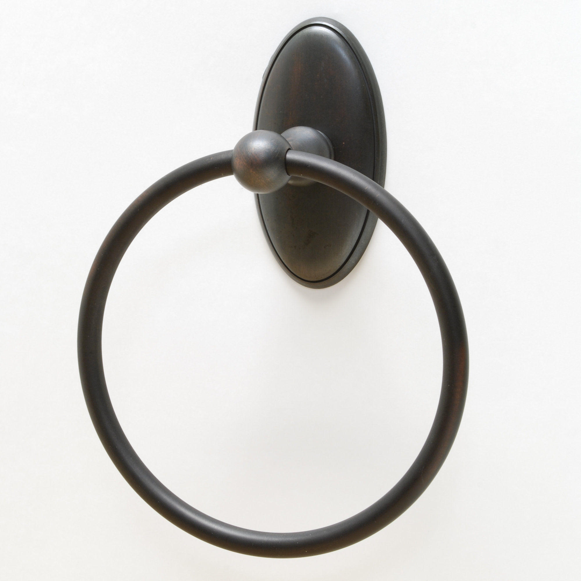 Residential Essentials Addison Wall Mounted Towel Ring Bronze