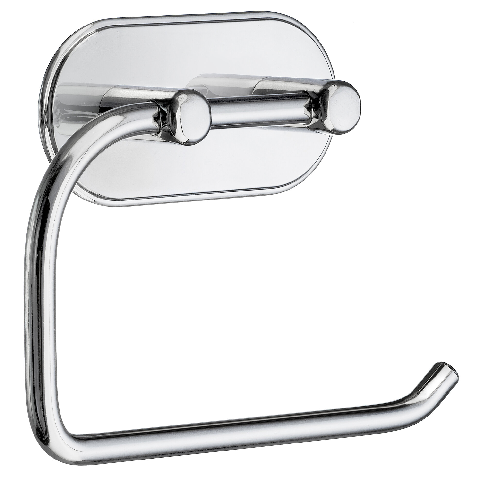 Smedbo Self-Adhesive Wall Mounted Toilet Paper Holder Chrome