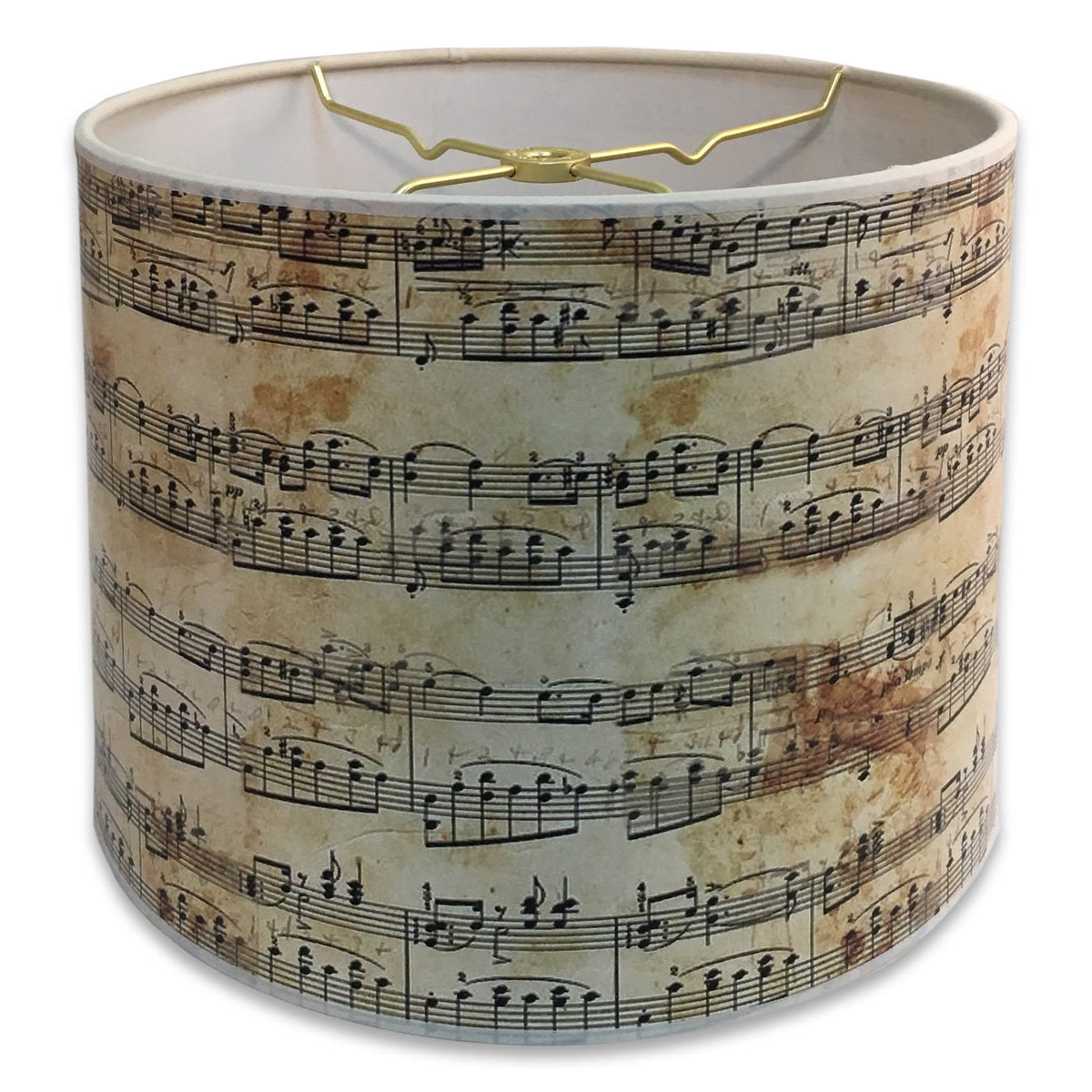 Red Barrel Studio Trendy Decorative Handmade 10" Paper Drum Lamp Shade