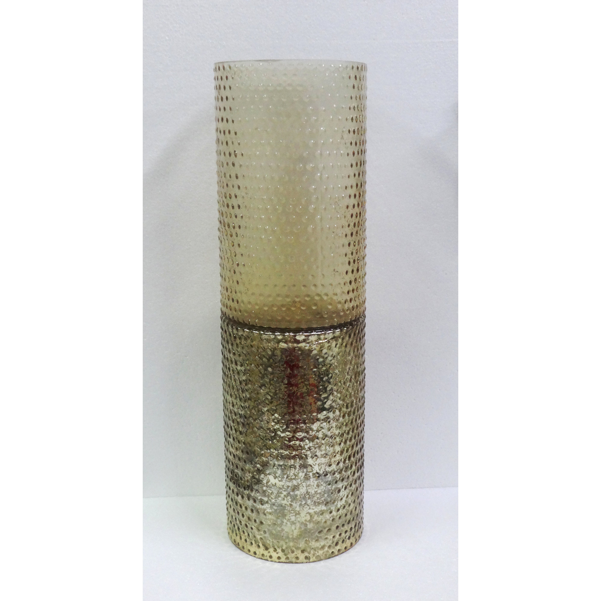 Wrought Studio Large Antique Gold Glass Split Floor Vase 192028080277 eBay
