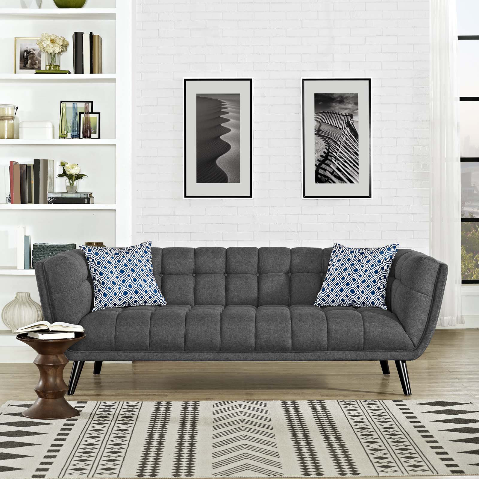 Brayden Studio Seneca Upholstered Chesterfield Sofa Ebay Brayden Studio Seneca Upholstered Chesterfield Sofa