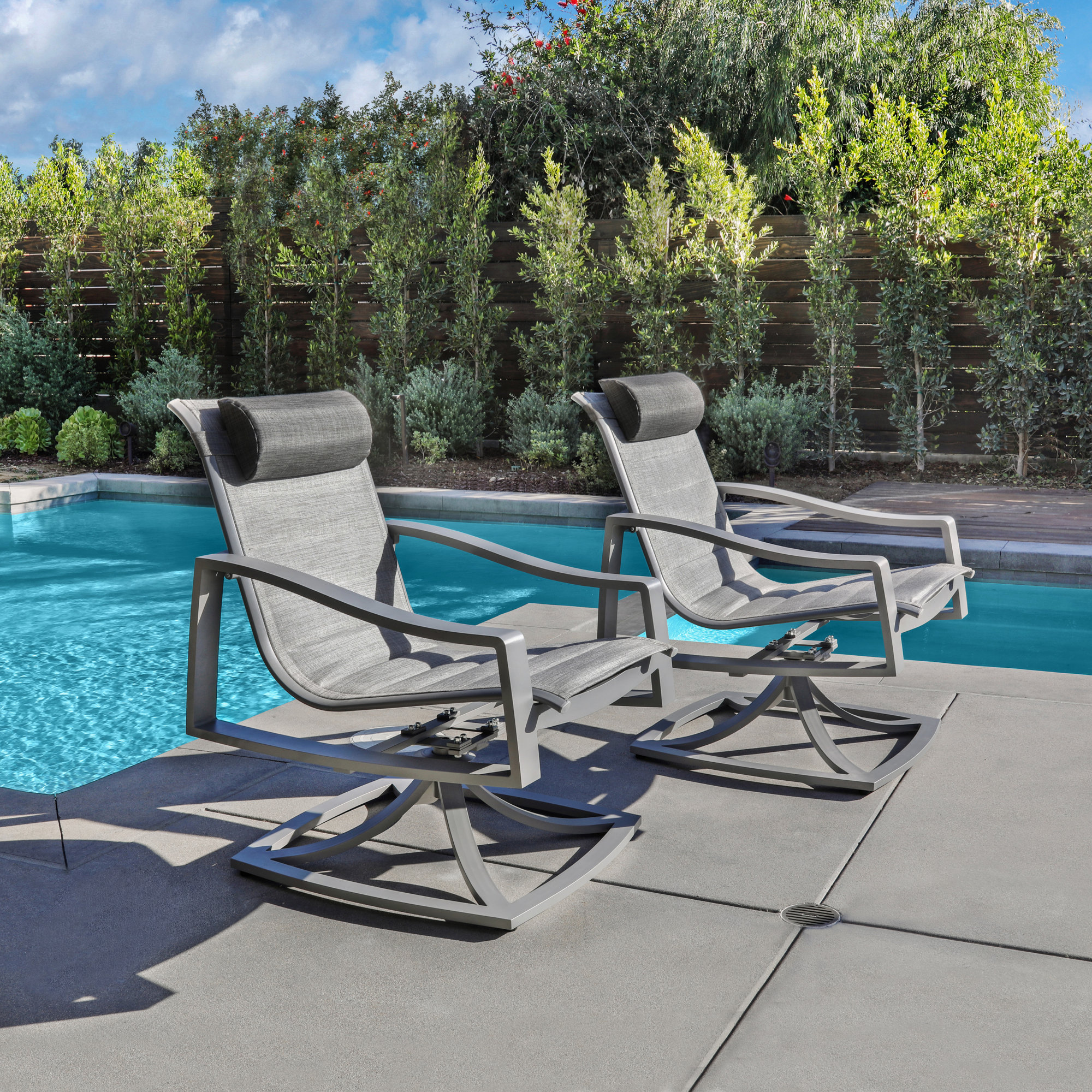 Brayden Studio Shepha Patio Chair With Sunbrella Cushions Set Of 2 Image Is Loading Brayden Studio Shepha Patio Chair With Sunbrella Cushions
