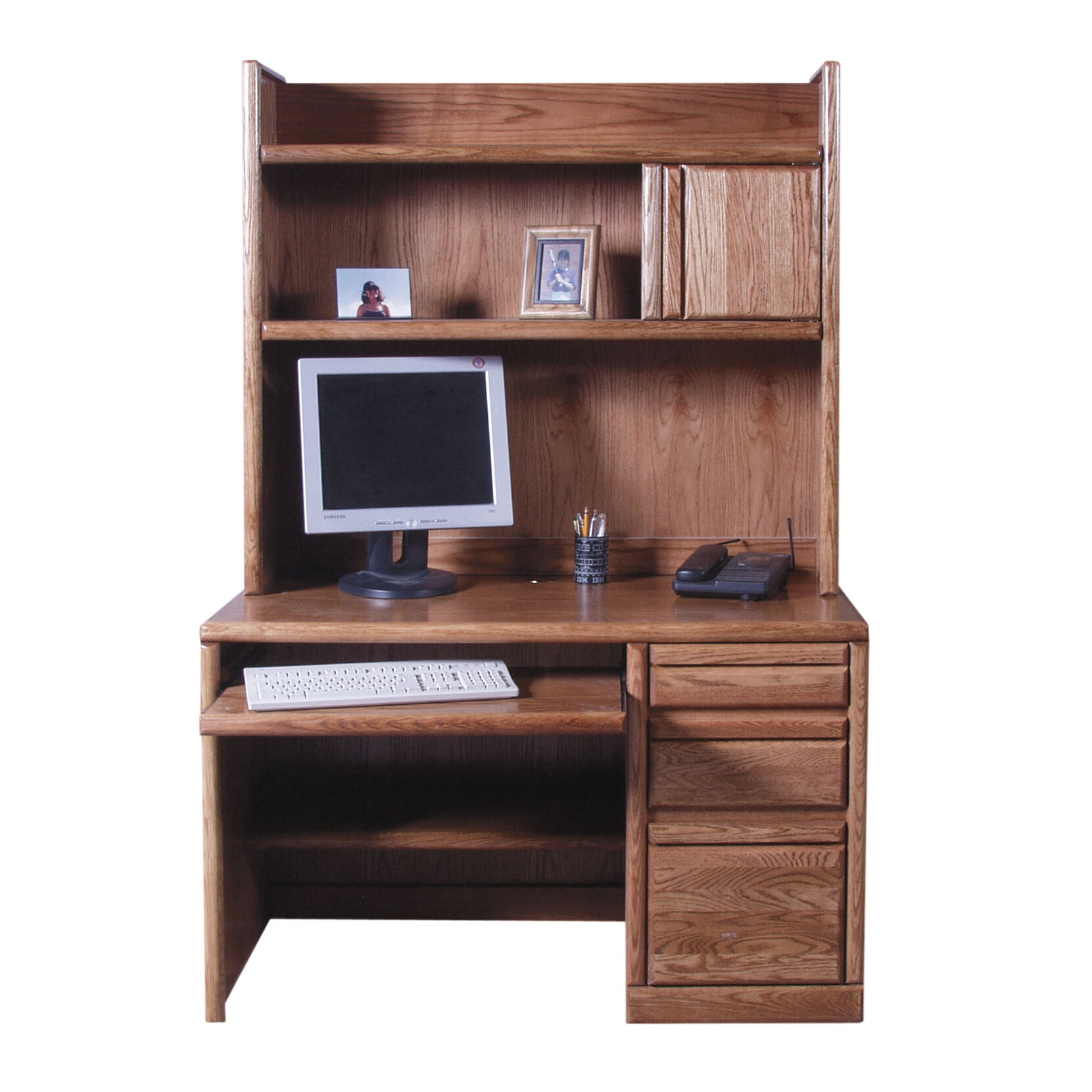 Loon Peak Laffoon 48 H X 42 W Desk Hutch Ebay