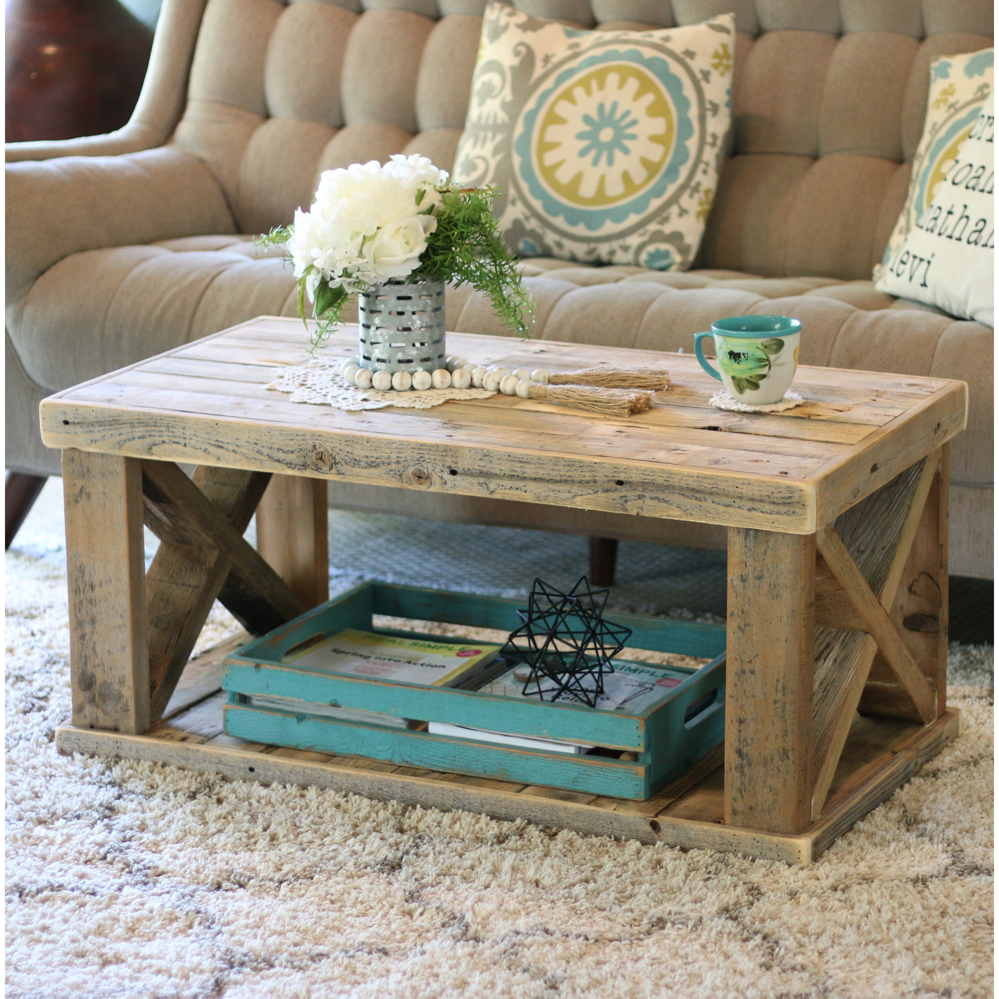 Details About Loon Peak Grijalva Wooden Coffee Table Details About Loon Peak Grijalva Wooden Coffee Table